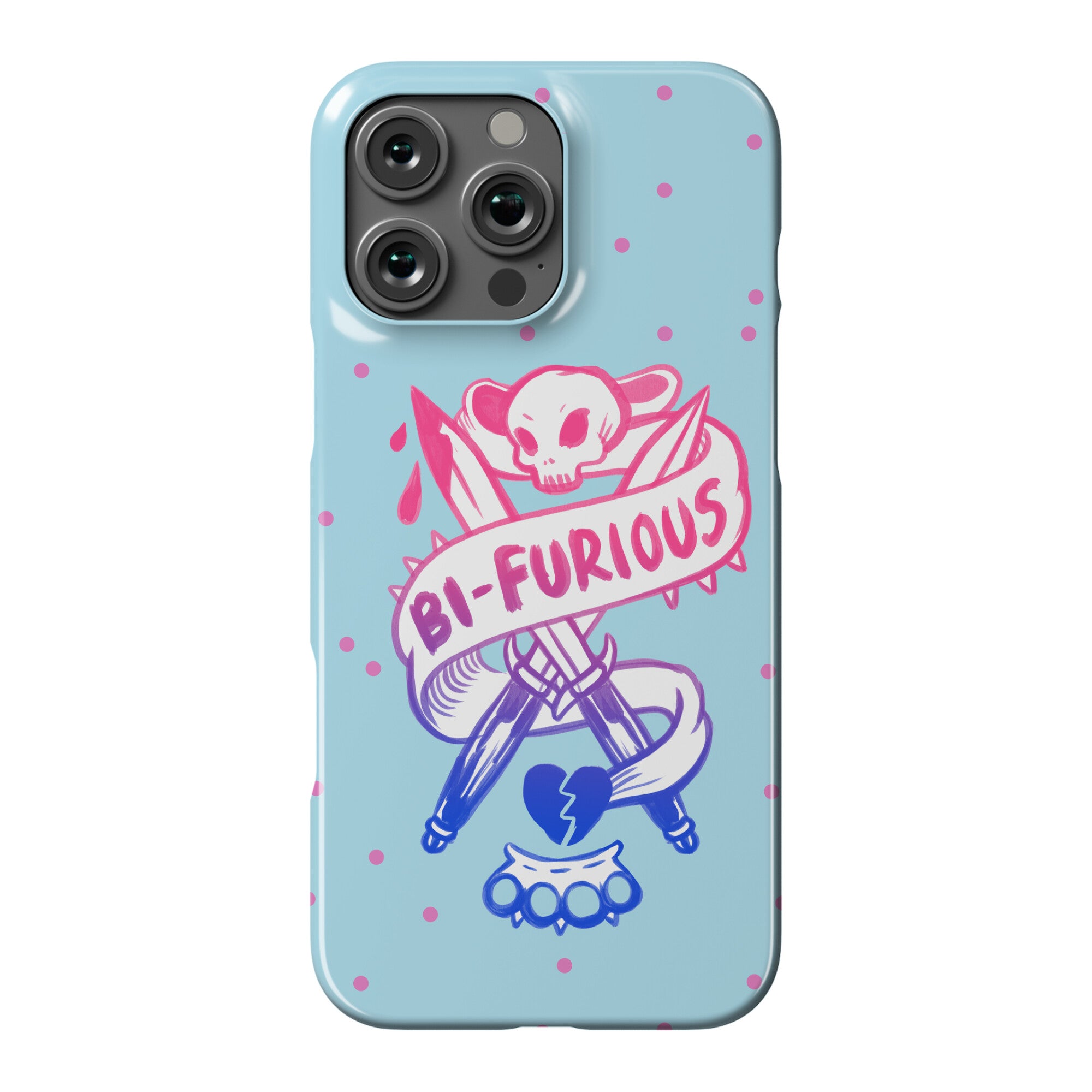 Bi-Furious Phone Case